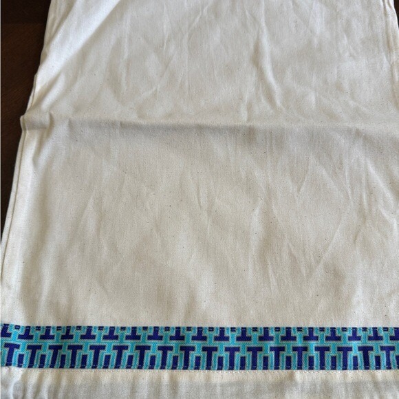 Tory Burch Dust Bag Womens Shoe Dust Bag Cream Logo Trim Charm Luxury Designer - Picture 4 of 6